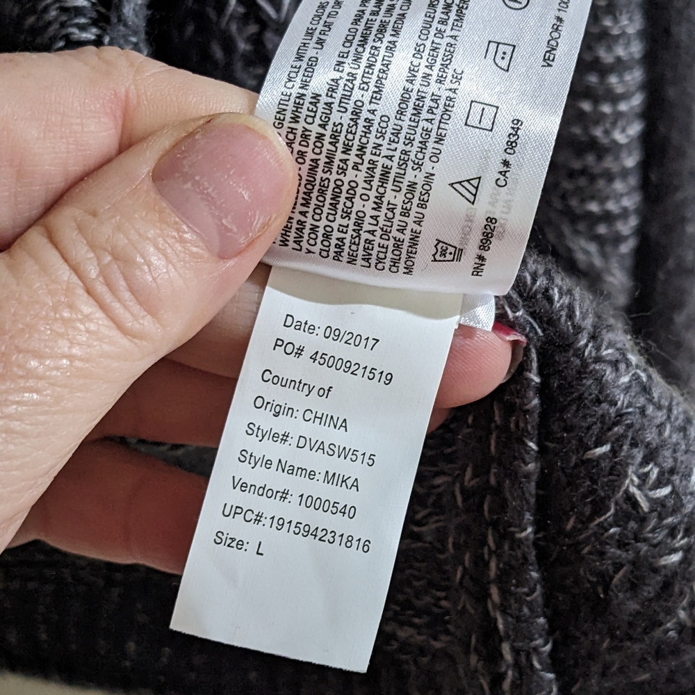 Vintage America Sweater Duster - Picture 3 of 11